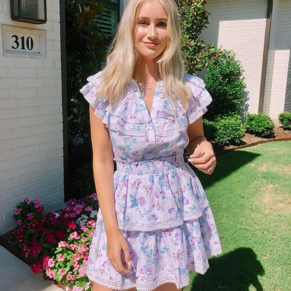 Loveshackfancy x Target Lou L Purple Dress